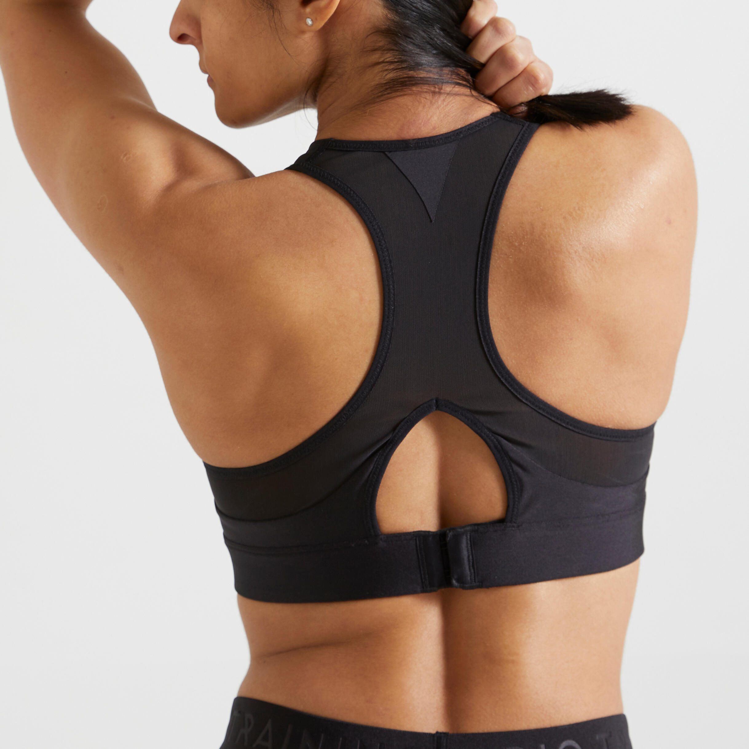 Medium Support Fitness Bra 500 2/8