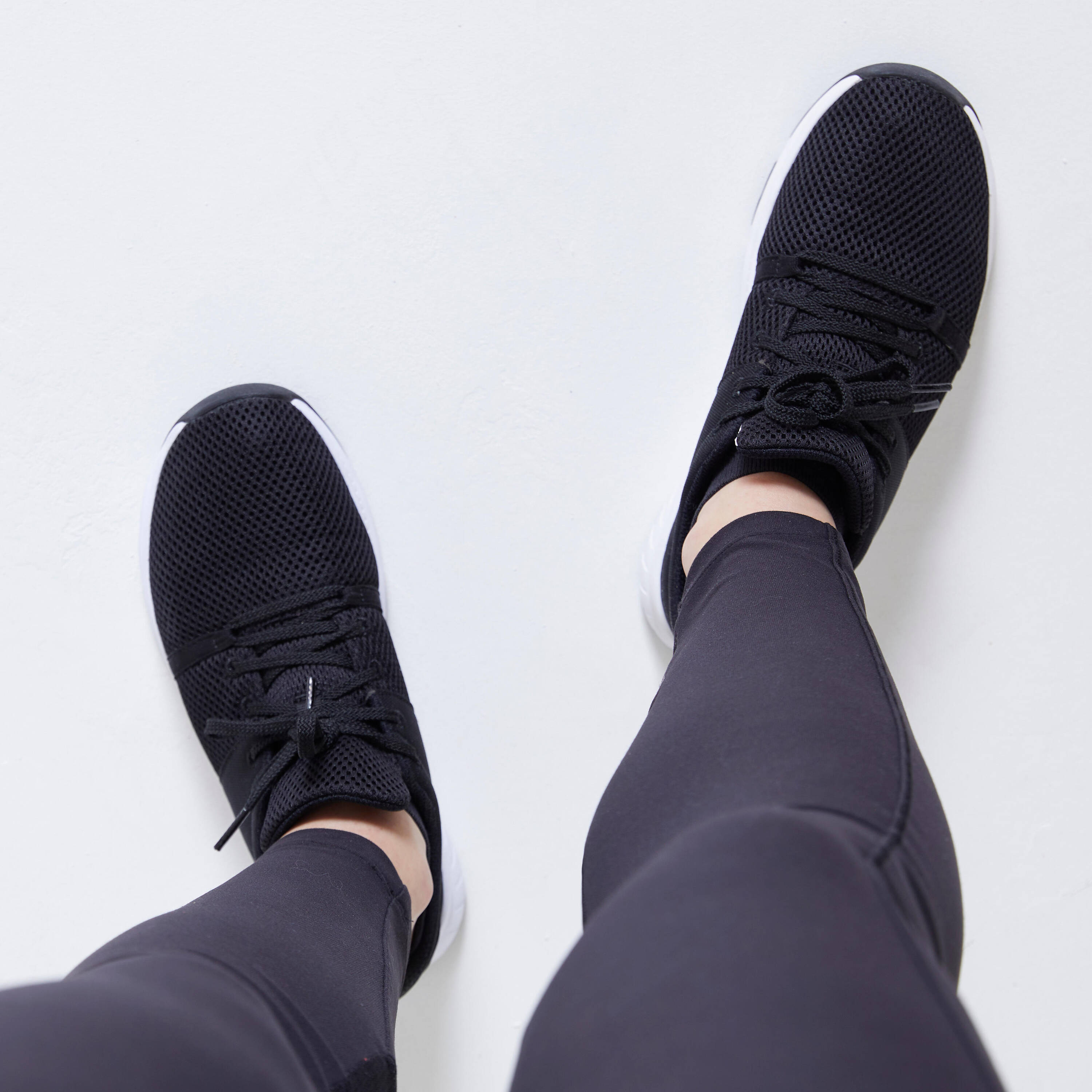 Fitness Basic Women Sports Shoes - Black -  5