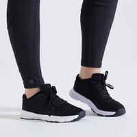 حذاء اللياقة البدنية 100 للسيدات - أسود