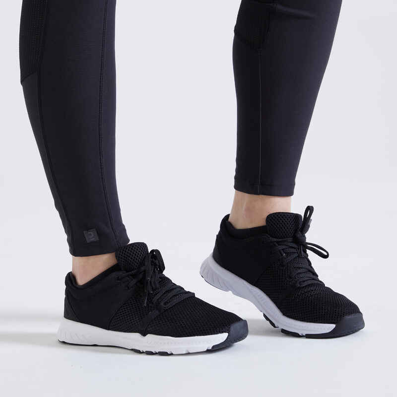 Women's Fitness Shoes 100 - Black