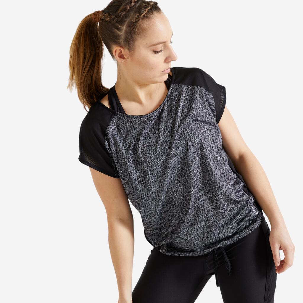 POLERA DEPORTIVA MUJER ROSADA  FTS 120