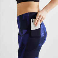 Fitness Leggings with Phone Pocket - Print