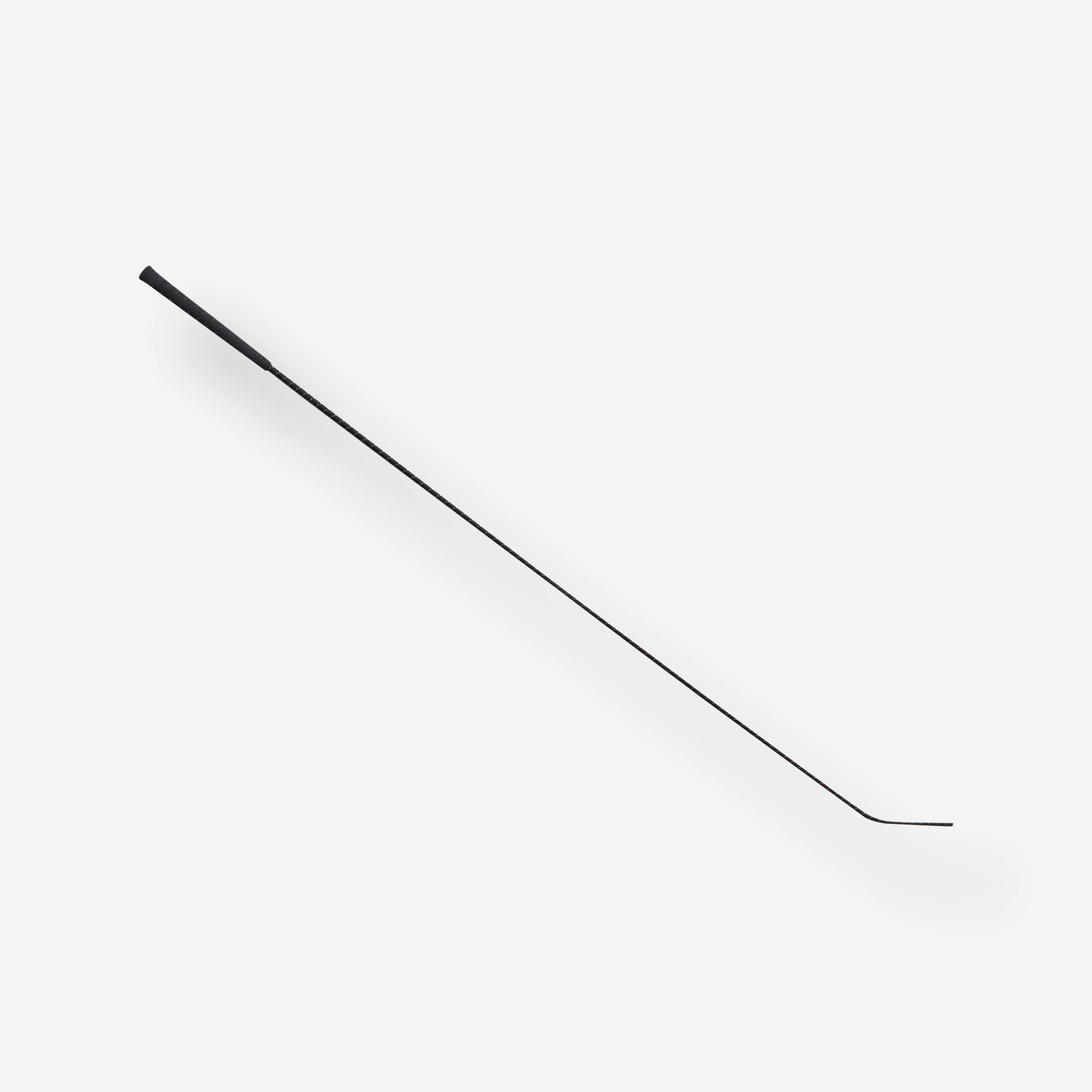 Horse Riding Dressage Crop 120 cm Grip - Black 1/5