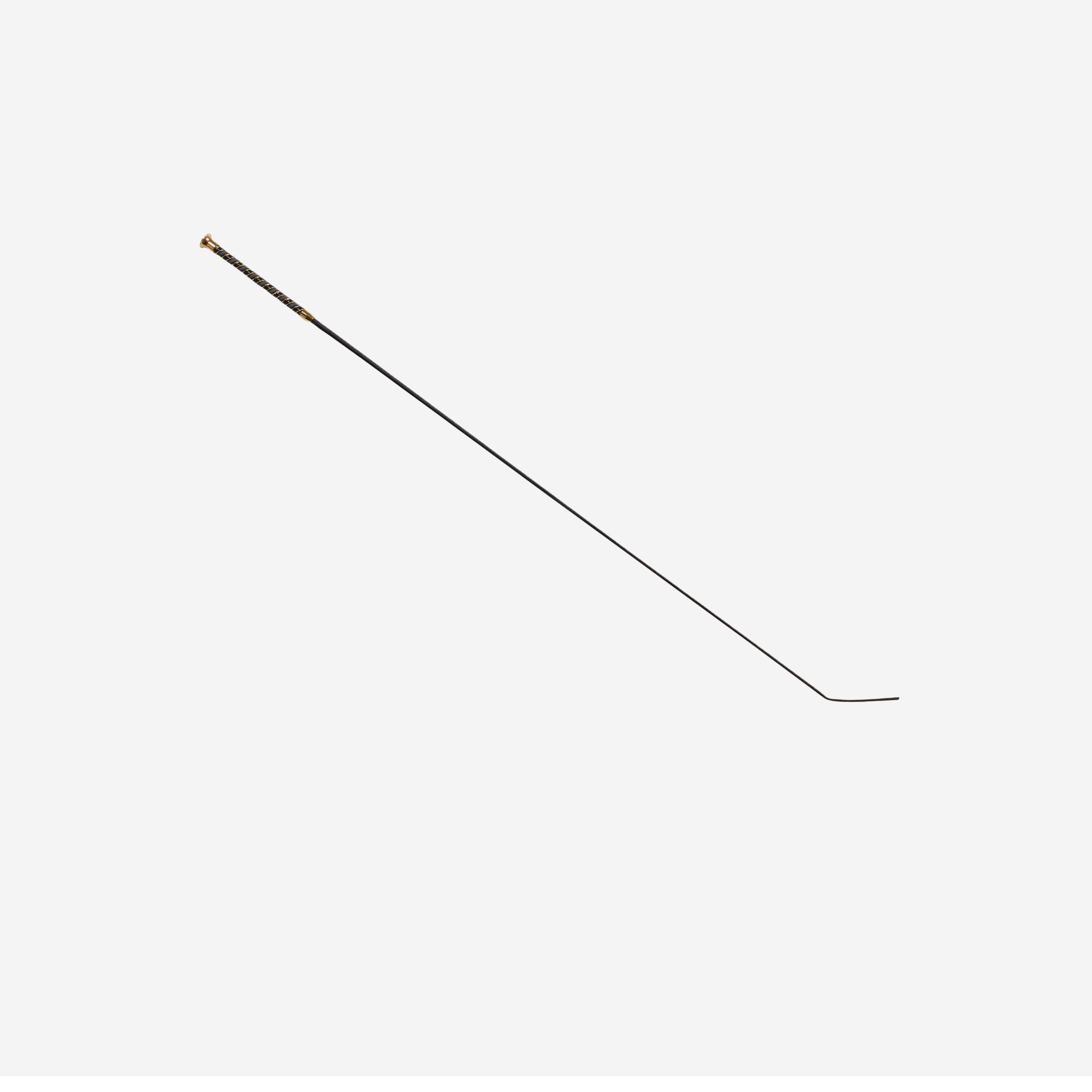 Cravaşă Dresaj Echitație 120 cm Negru și auriu 120  Echipament echitatie