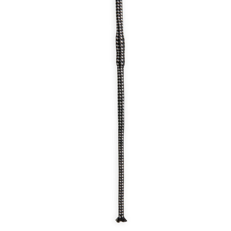 Dressuurstok ruitersport 110 cm zwart en zilver