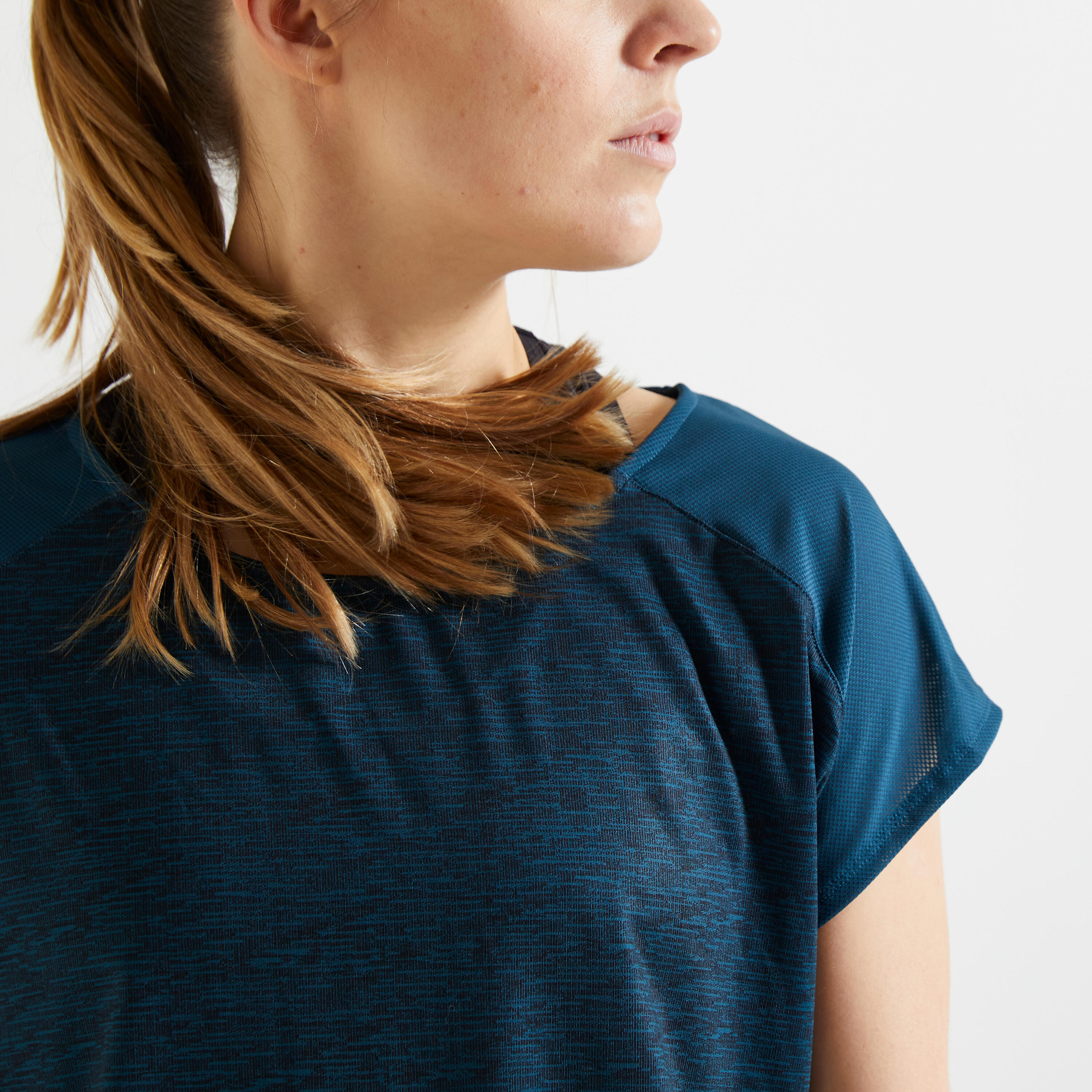 Loose Fitness T-Shirt - Dark Green 3/6