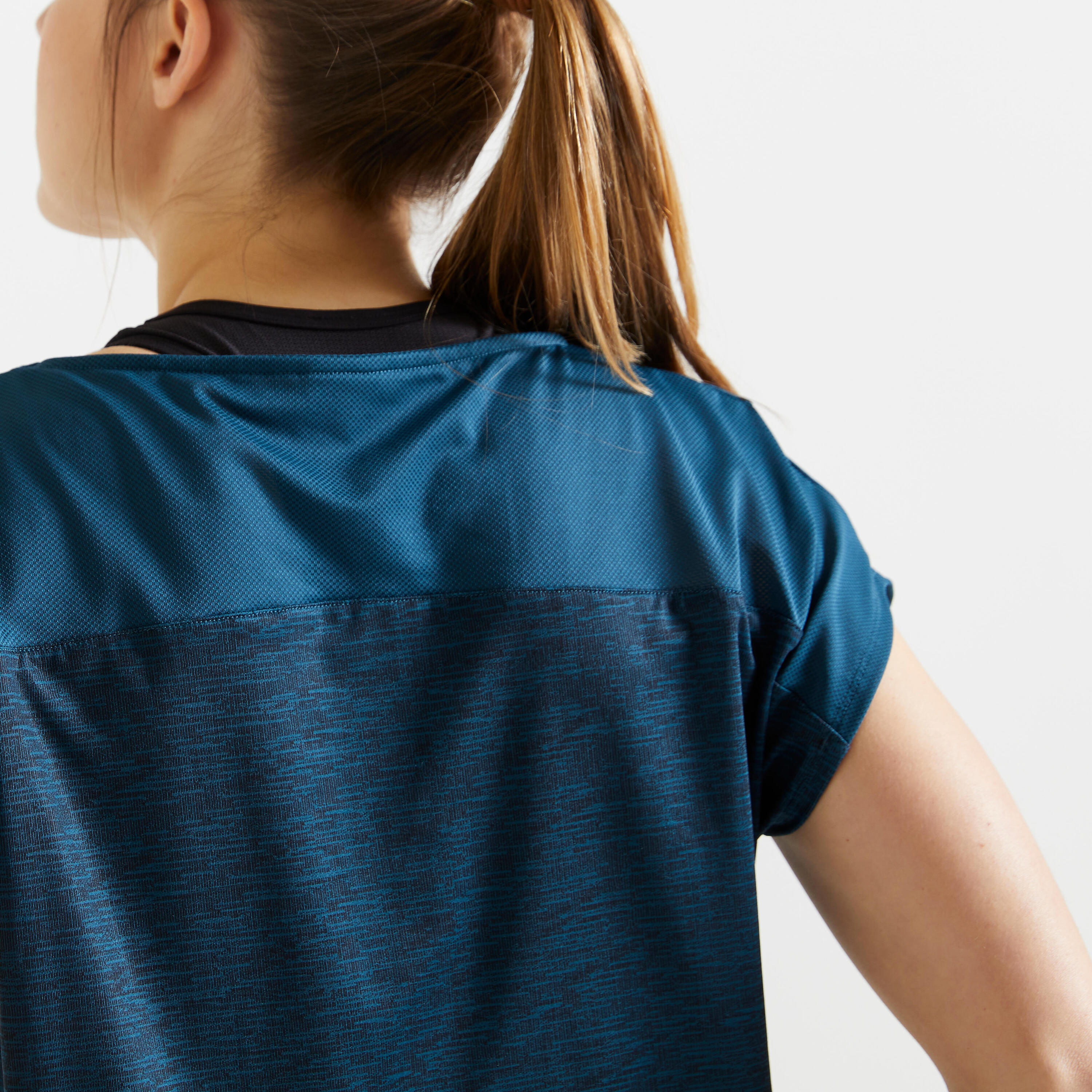Loose Fitness T-Shirt - Dark Green 4/6