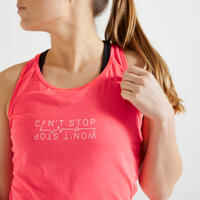 Top FTA 120 lang Fitness rosa
