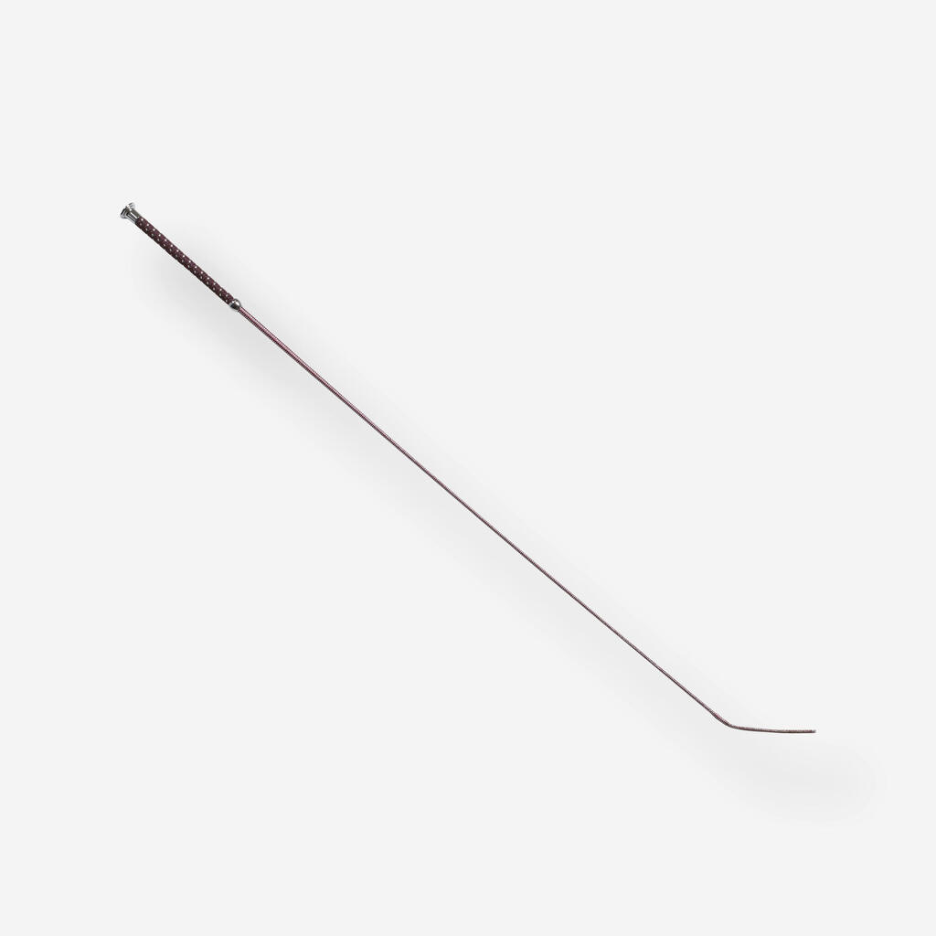 Bordo rdeč dresurni bič (120 cm)