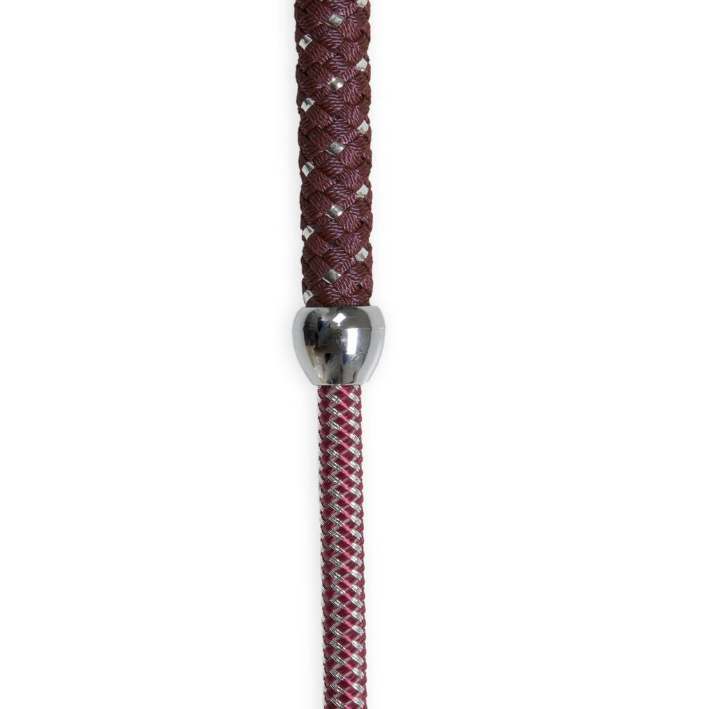 Bordo rdeč dresurni bič (120 cm)