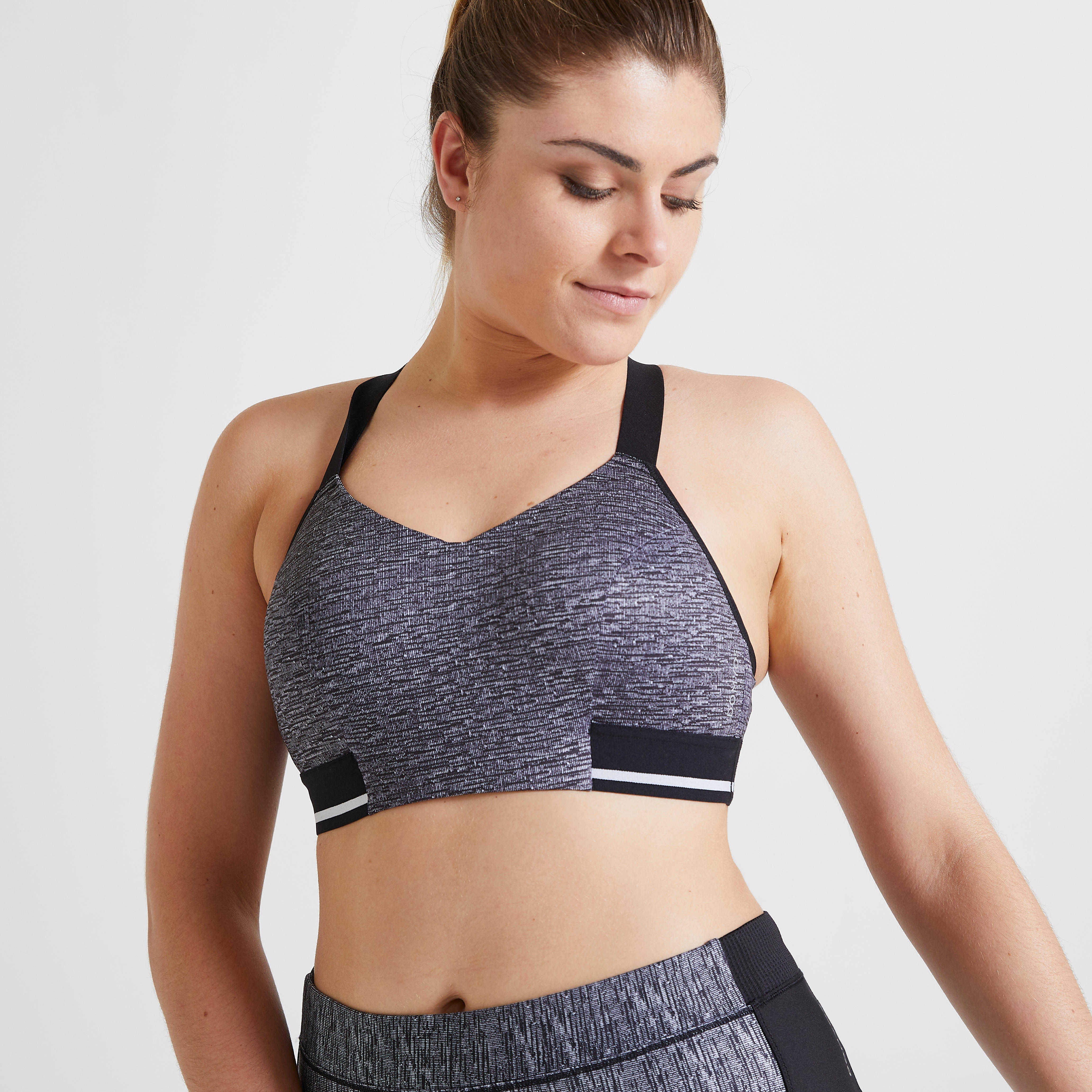 Women's Cardio Fitness Sports Bra 500 
