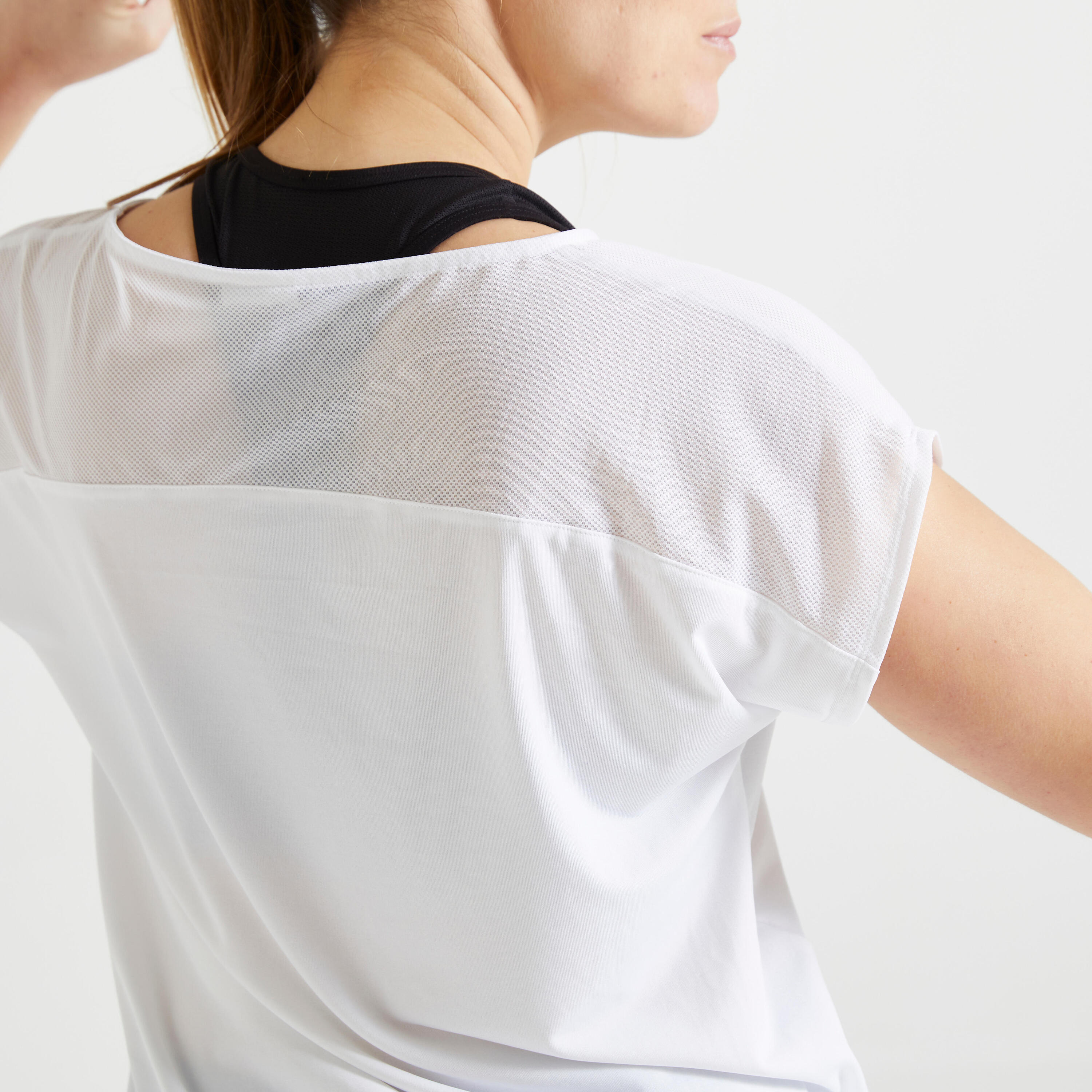 Loose Fitness T-Shirt - White 4/7