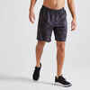 Shorts Fitness Herren RV-Tasche - 120  grau/schwarz