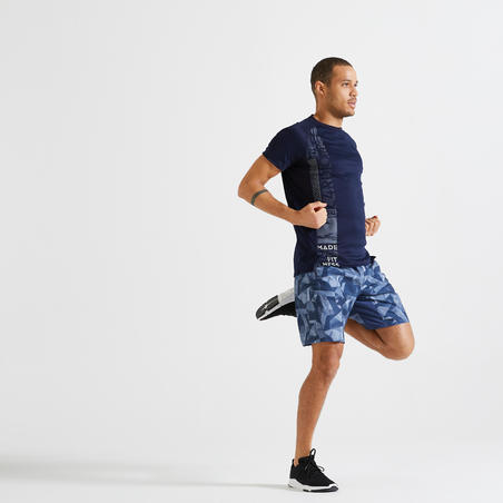 חולצת כושר אקולוגית לגברים 120 - כחול כהה