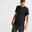 Pánské fitness tričko Essentiel s kulatým výstřihem černé