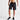 Fitness Training Shorts with Zippered Pockets - Plain Black
