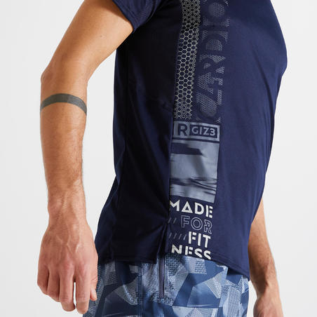 חולצת כושר אקולוגית לגברים 120 - כחול כהה