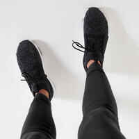 Fitnessschuhe 520, Sneaker Fitness Cardio Damen schwarz