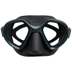 Masque Chasse sous-marine petit Volume - 500 Dual Gris foncé