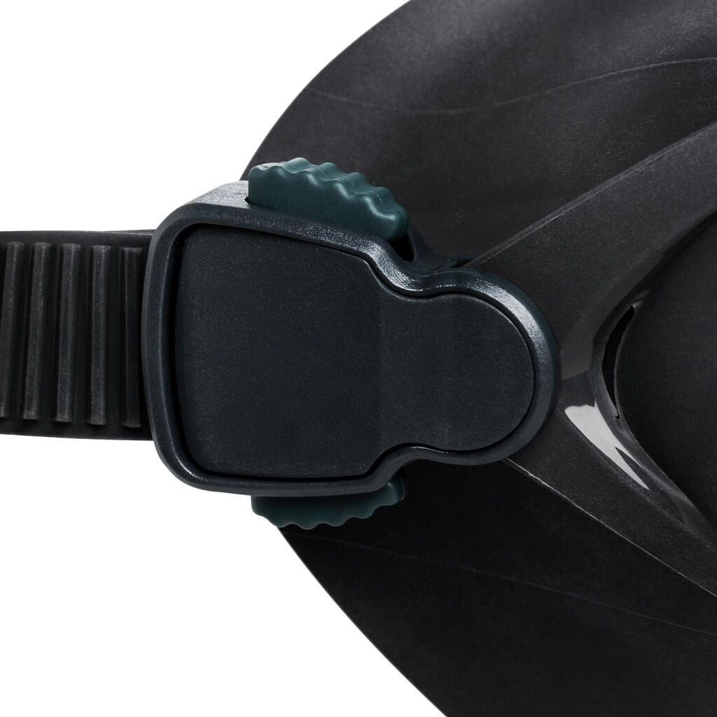 Sertificēta zemūdens medību maska ar divām lēcām “SPF 500”