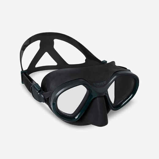 
      Masque Chasse sous-marine petit Volume - 500 Dual Gris foncé
  