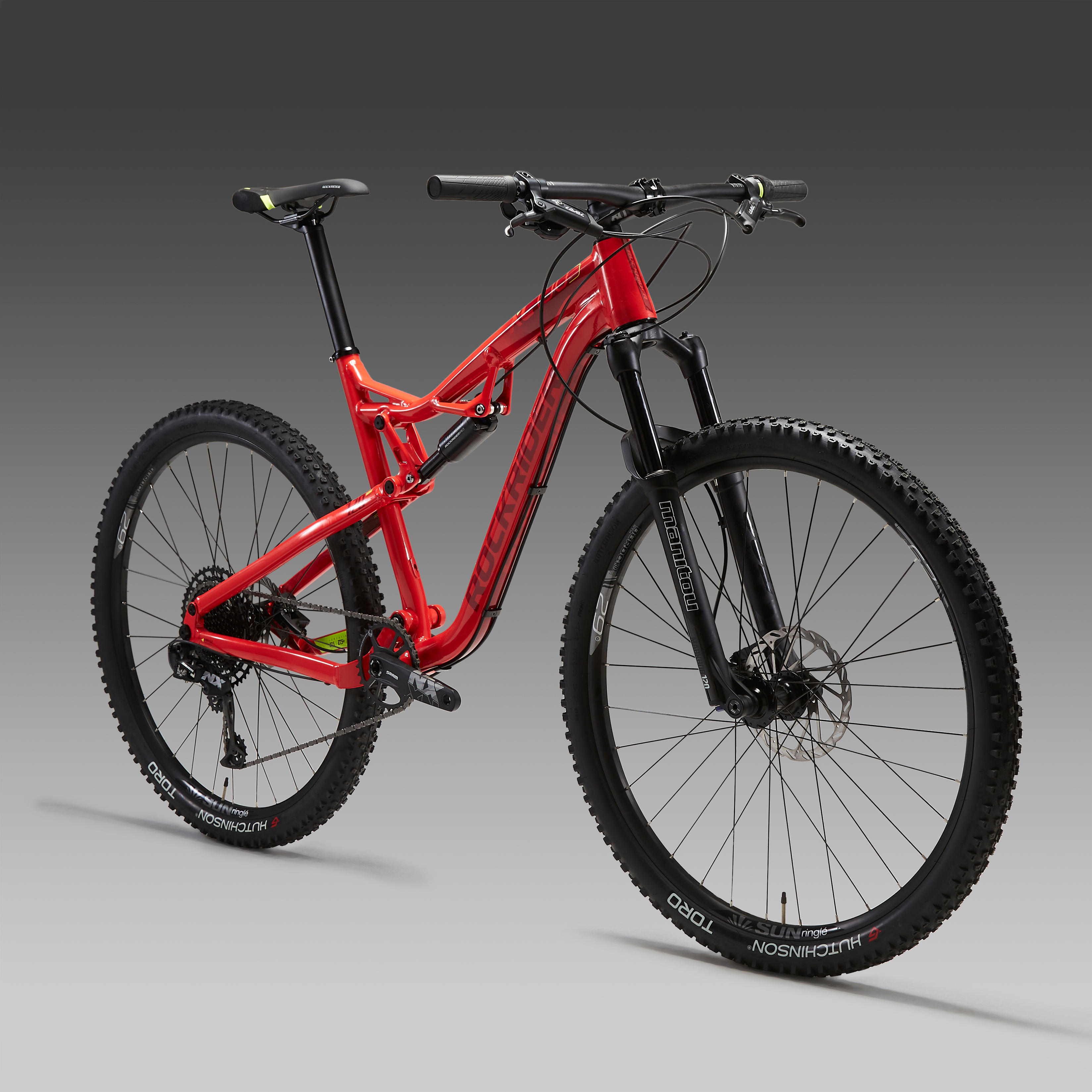 29 Inch MOUNTAIN BIKE FULL SUSPENSION ROCKRIDER XC 100 SRAM NX ROCKRIDER -  Decathlon