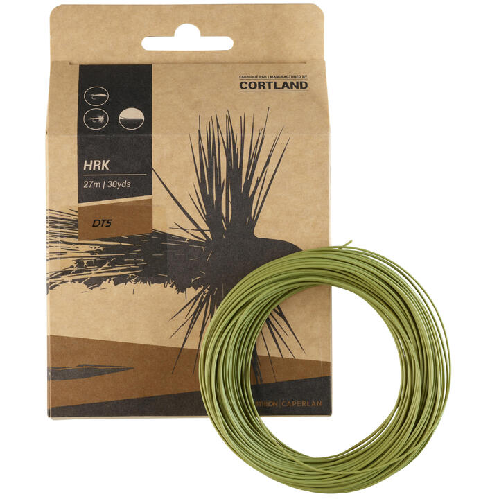 SOIE DOUBLE FUSEAU FLOTTANTE DT5 POUR LA PÊCHE A LA MOUCHE CAPERLAN Decathlon