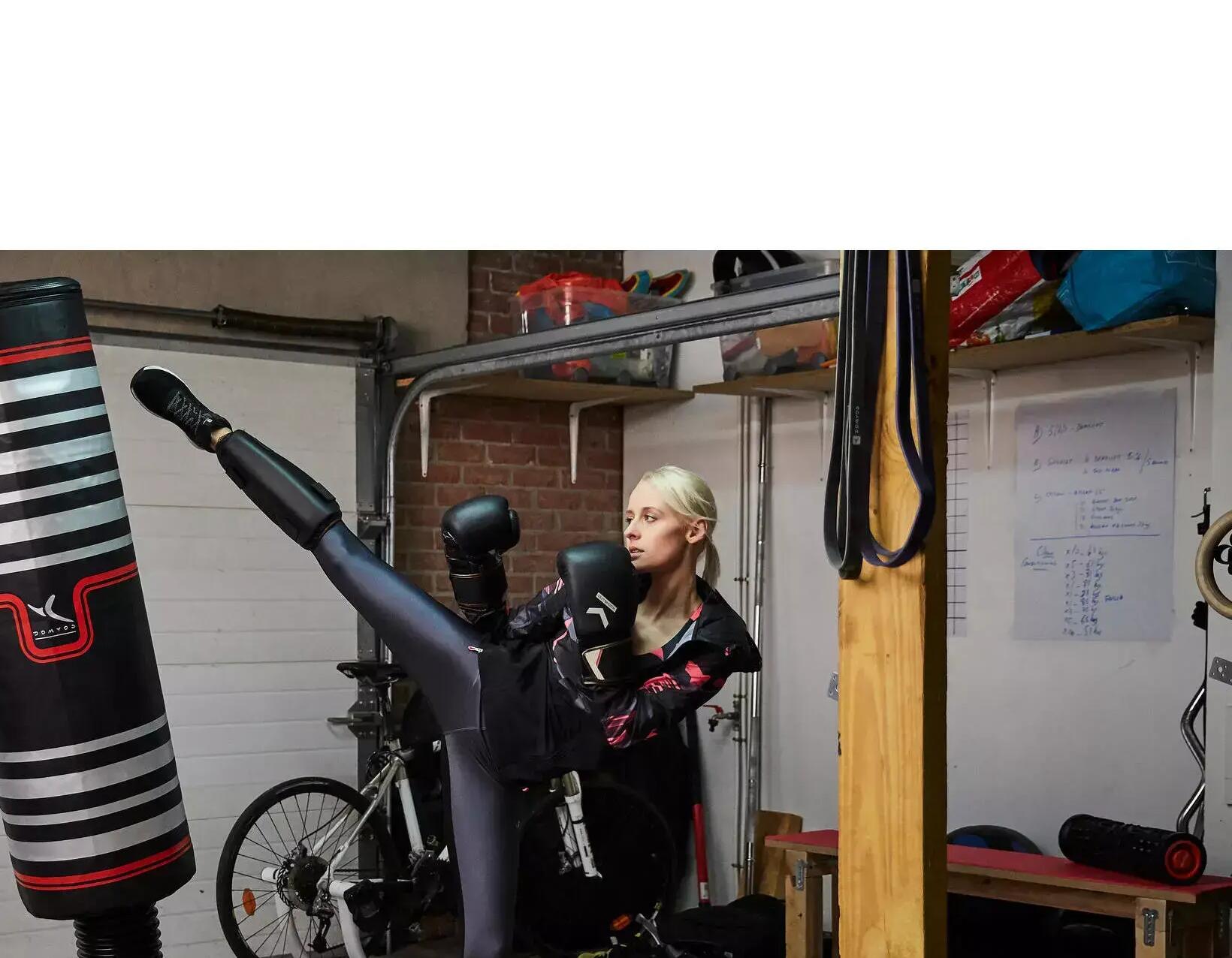 sac de frappe boxing machine domyos outshock decathlon
