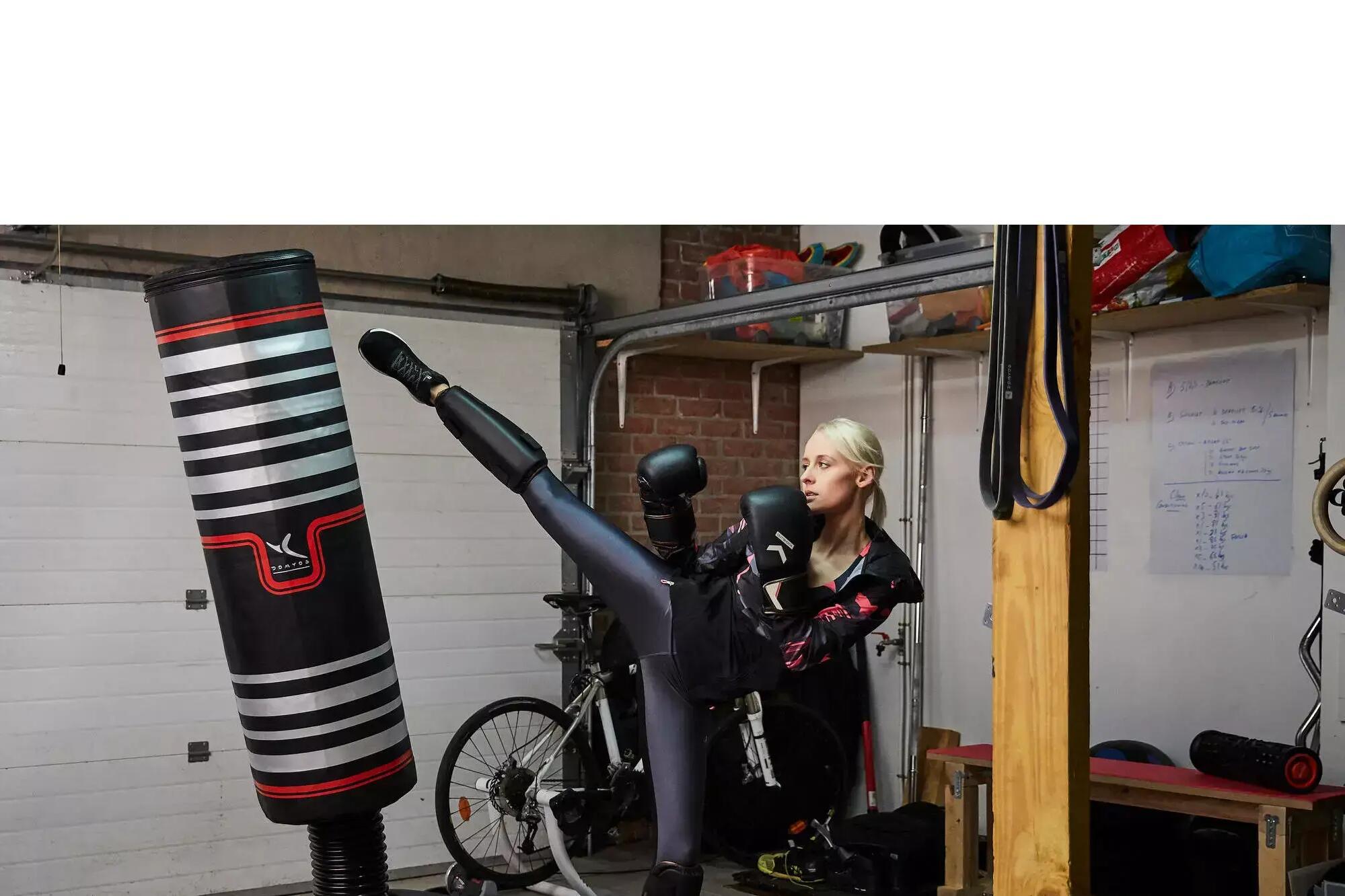 sac de frappe boxing machine domyos outshock decathlon