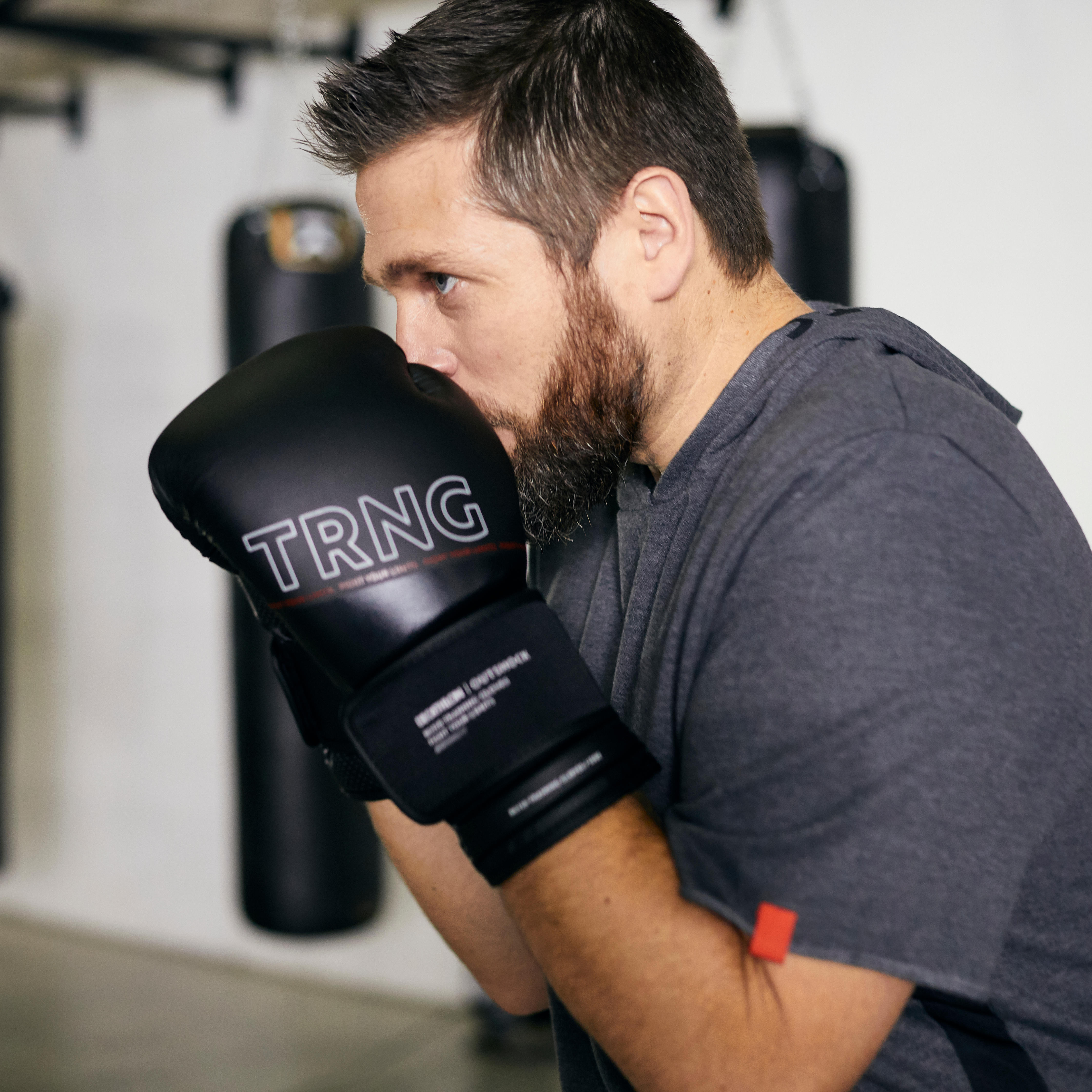 Boxing Training Gloves 120 - Black - OUTSHOCK