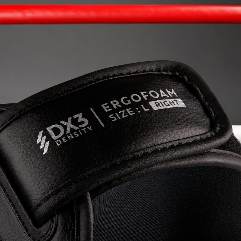 Adult Kickboxing ShinFoot Guard 900 Decathlon