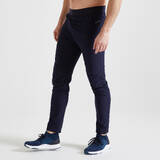 Men Recycled Gym Tack Pants Dry Fit - Navy Blue (Slim-Fit)