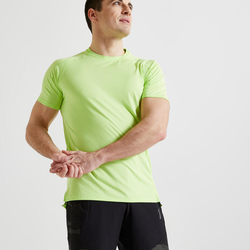 T-shirt Fitness cardio training vert éco-responsable 520