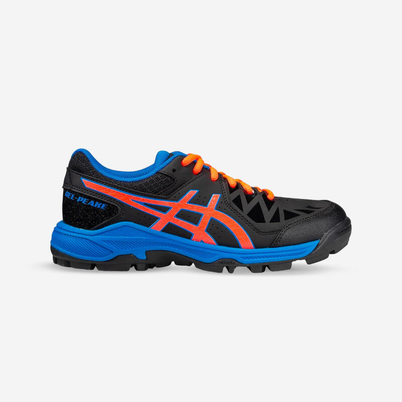 Chaussures de hockey adolescent intensité forte Gel Peak noir orange