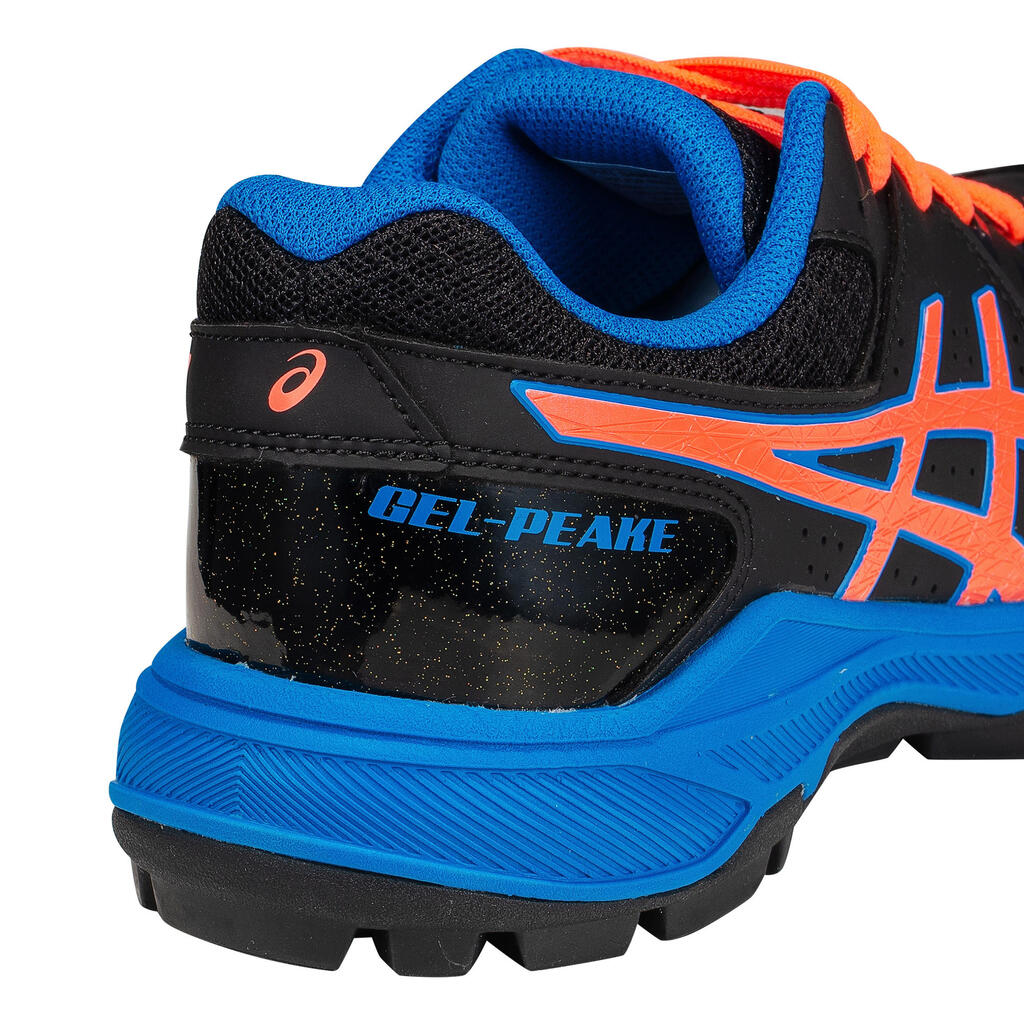 Kids' High-Intensity Field Hockey Shoes Gel Peak - Black/Orange