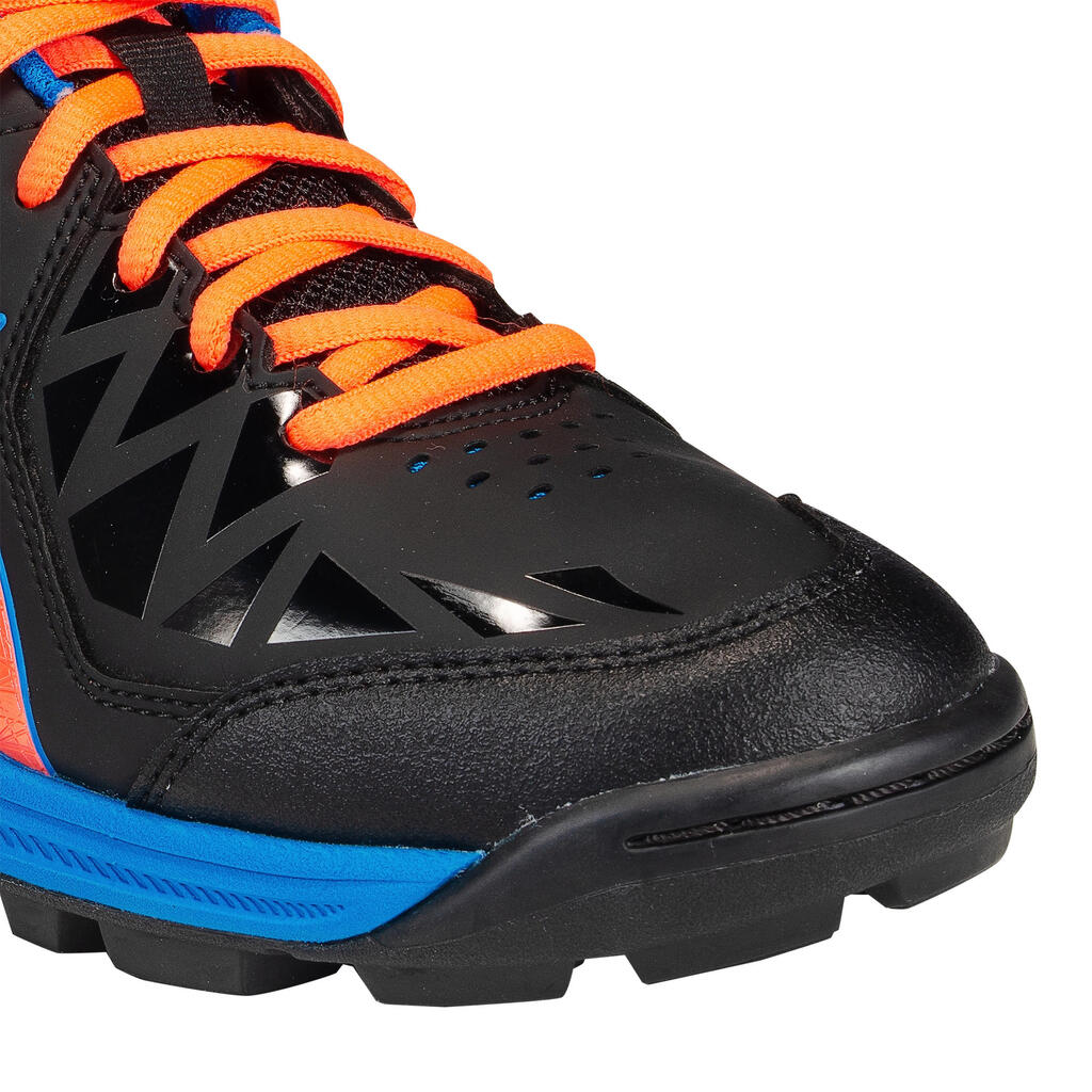 Kids' High-Intensity Field Hockey Shoes Gel Peak - Black/Orange