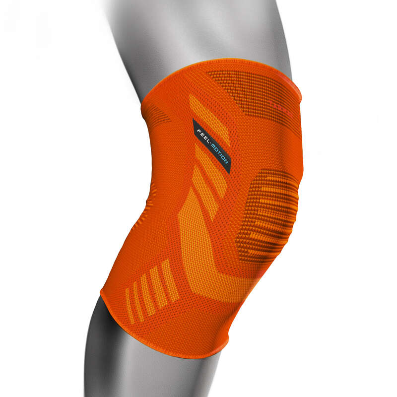 TARMAK Right/Left Men's/Women's Knee Prevent 500 Orange...