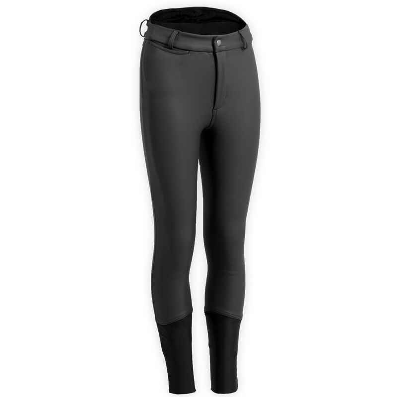 Winter-Reithose Kipwarm wasserabweisend Vollbesatz Full Grip Kinder schwarz Winter-Reithose Kipwarm wasserabweisend Vollbesatz Full Grip Kinder schwarz