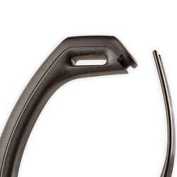 Kids' and Adult Horse Riding Stirrup Irons 500 Jumping - Black
