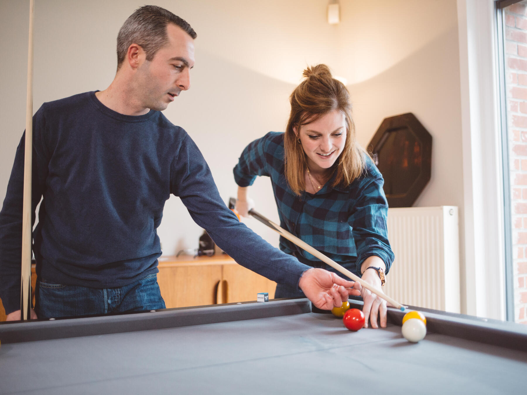 Triangle de billard anglais (blackball) pour les clubs et