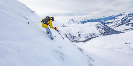 faire du ski freeride