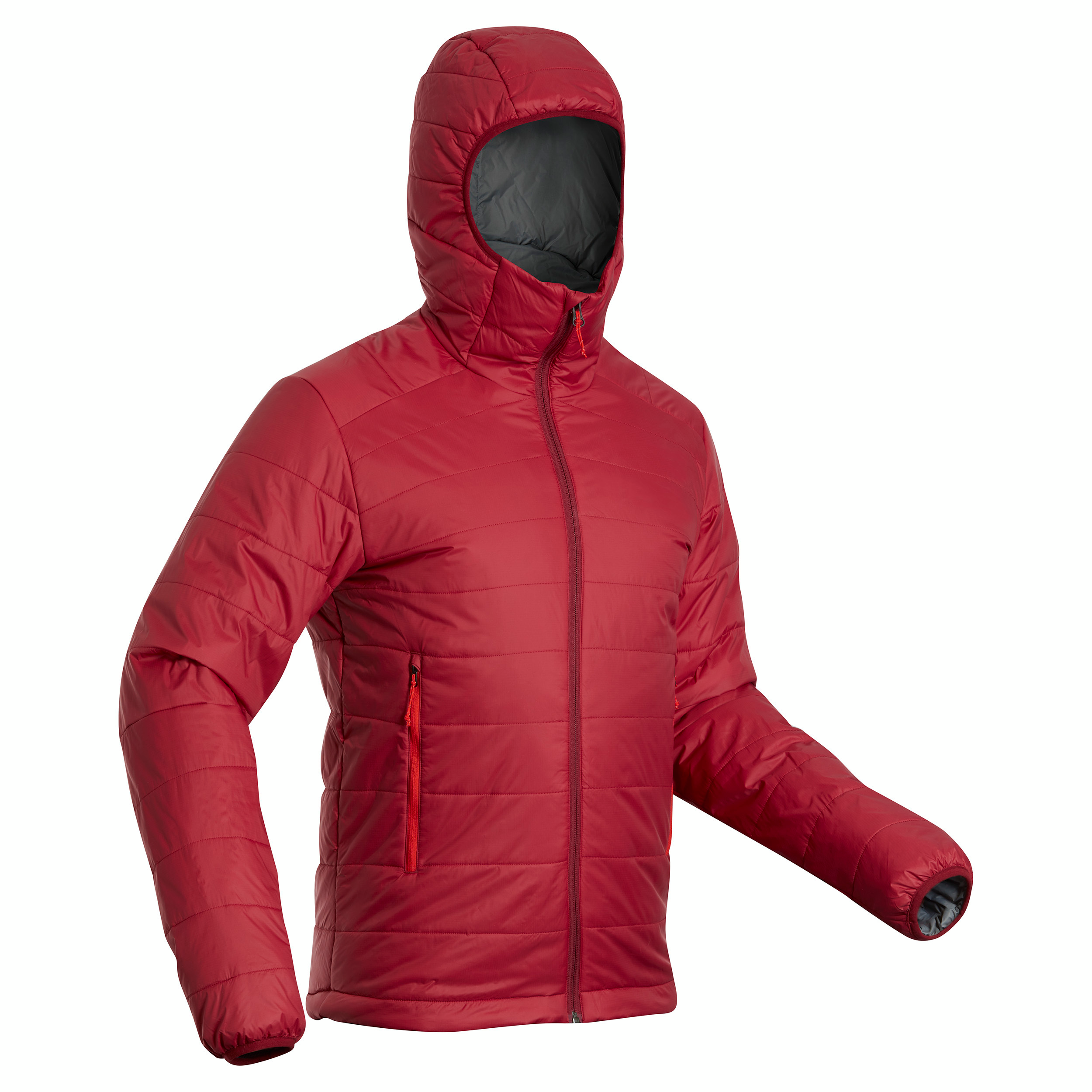 Doudoune synthétique à capuche de trek montagne - MT100 - 5 °C - Homme