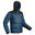Férfi kabát túrázáshoz MT900, -18 °C-ig, kék