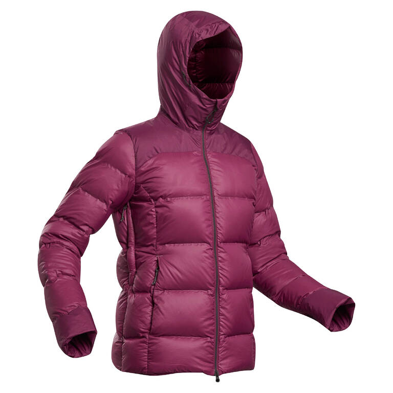 WOMEN’S MOUNTAIN TREKKING DOWN JACKET - TREK 900 -18°C - PURPLE