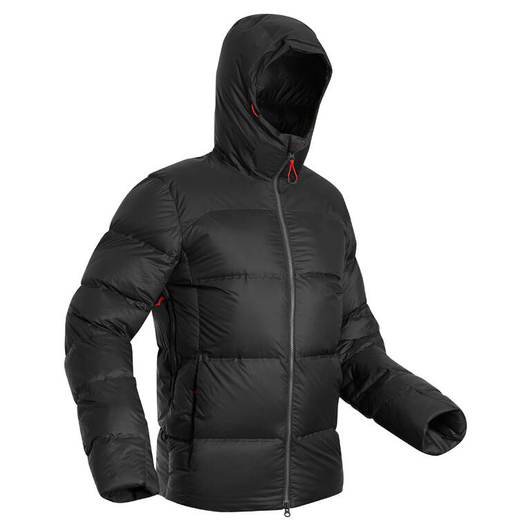 Men's Mountain Trekking Down Jacket - TREK 900 -18°C Black