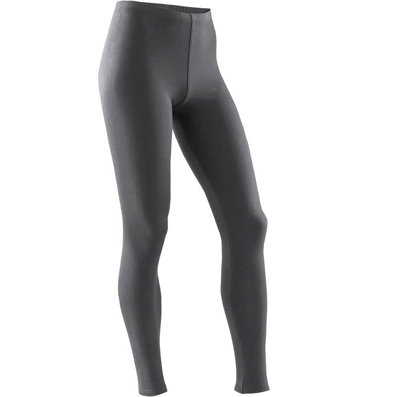 Legging fille coton - Basique noir