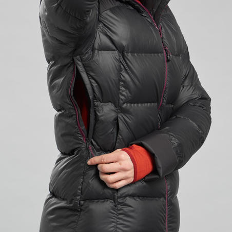Trek 900 Mountain Hiking Down Jacket Women Decathlon