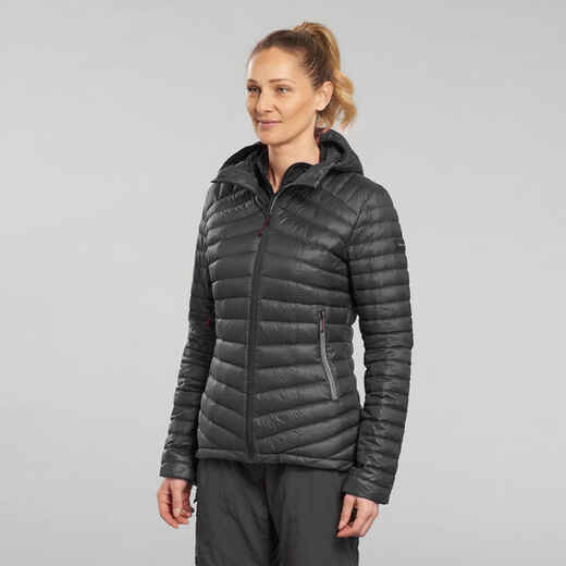 
      Daunenjacke Damen Kapuze bis -5 °C Trekking - MT100 
  