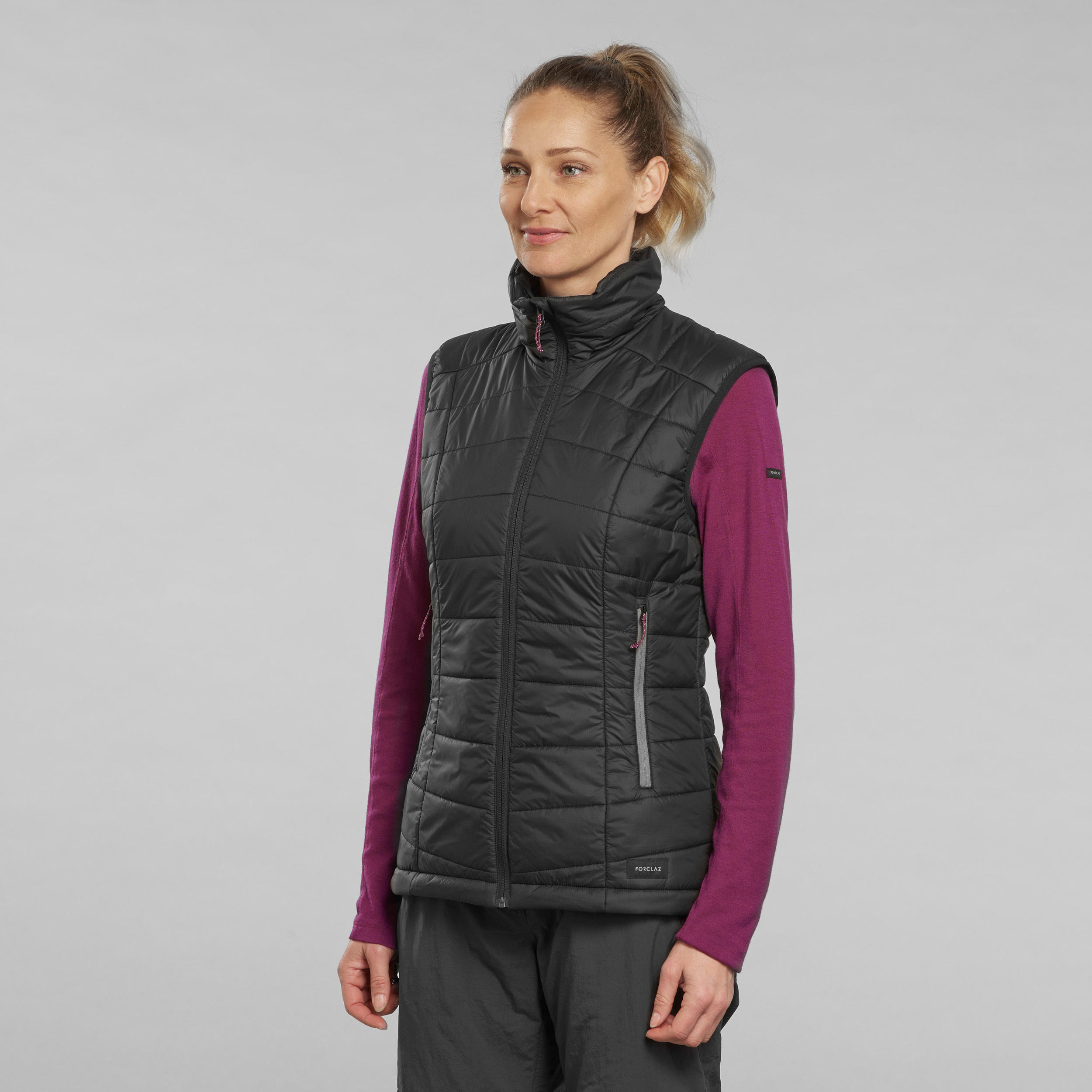 sleeveless padded jacket