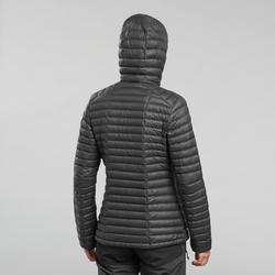 Buy WoMen's Trekking Padded Jacket Hooded 5°C Turquoise Online